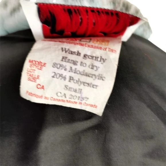 Vintage Polar Magic Jacket and Hat  Blue Faux Fur Size S Movie Star circa 70s - Picture 11 of 15